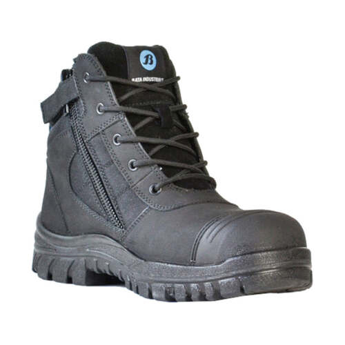 WORKWEAR, SAFETY & CORPORATE CLOTHING SPECIALISTS - Naturals - Black Zippy Boot