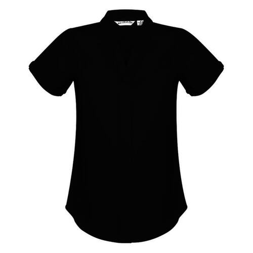 WORKWEAR, SAFETY & CORPORATE CLOTHING SPECIALISTS - Ladies Madison Short Sleeve Blouse