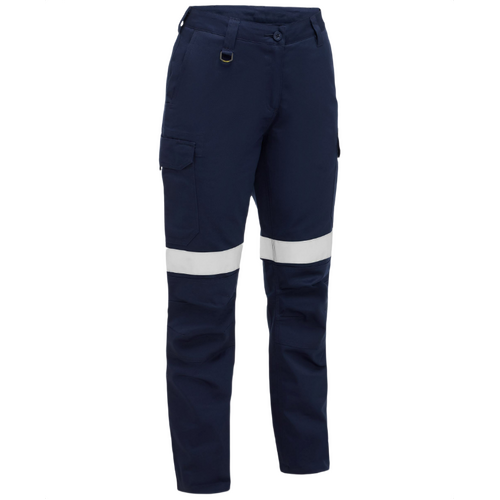 WORKWEAR, SAFETY & CORPORATE CLOTHING SPECIALISTS Women's Taped Industrial Lightweight Cargo Pant