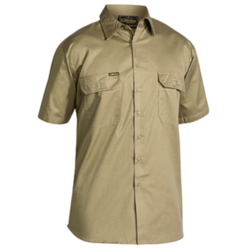 WORKWEAR, SAFETY & CORPORATE CLOTHING SPECIALISTS Cool Lightweight Drill Shirt - Short Sleeve