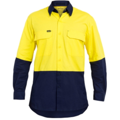 WORKWEAR, SAFETY & CORPORATE CLOTHING SPECIALISTS X Airflow™ Ripstop Hi Vis Shirt - Long Sleeve