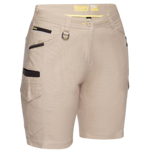 WORKWEAR, SAFETY & CORPORATE CLOTHING SPECIALISTS Womens Flex and Move Cargo Shorts