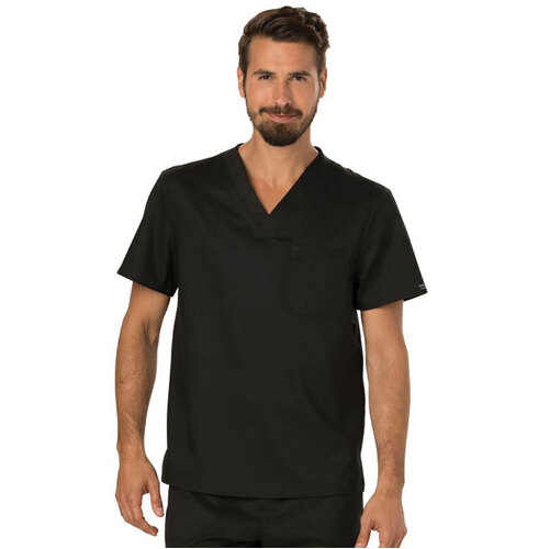 WORKWEAR, SAFETY & CORPORATE CLOTHING SPECIALISTS Revolution - Men's Single Chest) Pocket V-Neck Top