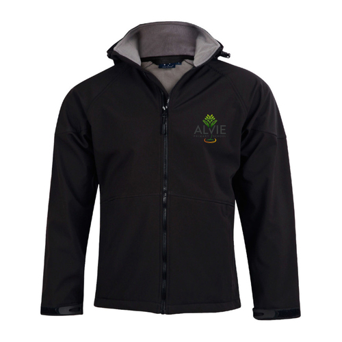 WORKWEAR, SAFETY & CORPORATE CLOTHING SPECIALISTS - Men's Softshell Full Zip Hoodie