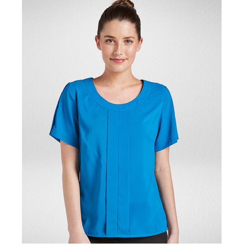 WORKWEAR, SAFETY & CORPORATE CLOTHING SPECIALISTS Jewel - Semi Fit Short Sleeve Blouse