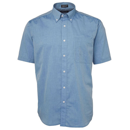 WORKWEAR, SAFETY & CORPORATE CLOTHING SPECIALISTS JB's Short Sleeve Fine Chambray Shirt 