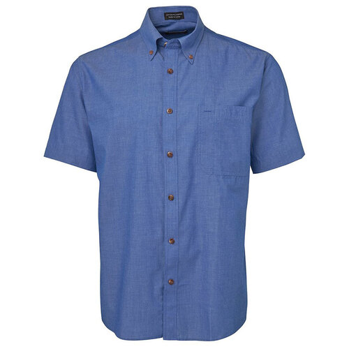 WORKWEAR, SAFETY & CORPORATE CLOTHING SPECIALISTS - JB’s Short Sleeve Indigo Chambray Shirt