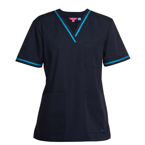 WORKWEAR, SAFETY & CORPORATE CLOTHING SPECIALISTS - JB's Wear Contrast Ladies Scrubs Top