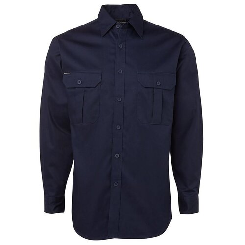 WORKWEAR, SAFETY & CORPORATE CLOTHING SPECIALISTS JB's Long Sleeve 190G Work Shirt