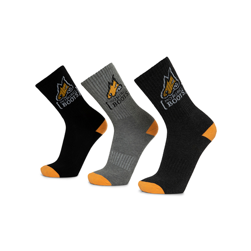 WORKWEAR, SAFETY & CORPORATE CLOTHING SPECIALISTS - Bamboo Socks (Pack of 3)