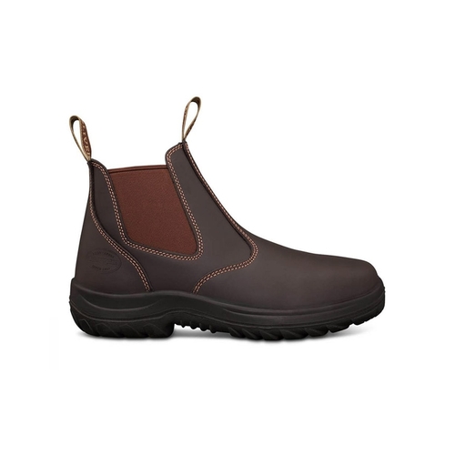 WORKWEAR, SAFETY & CORPORATE CLOTHING SPECIALISTS - WB 26 - Elastic Sided Work Boot - Claret