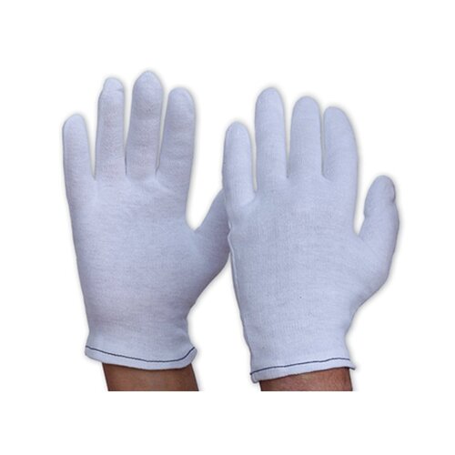 WORKWEAR, SAFETY & CORPORATE CLOTHING SPECIALISTS Interlock Poly/Cotton Liner Knit Wrist Gloves