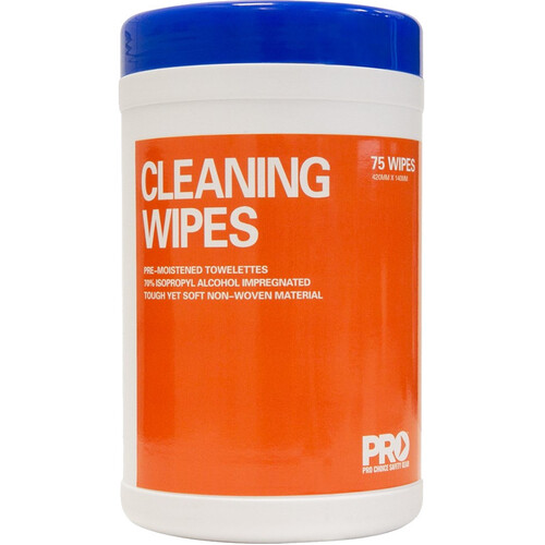 WORKWEAR, SAFETY & CORPORATE CLOTHING SPECIALISTS Iso Propyl Cleaning Wipes. Cannister of 75.