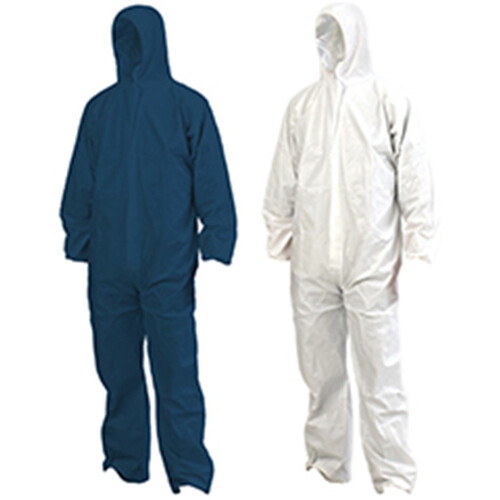 WORKWEAR, SAFETY & CORPORATE CLOTHING SPECIALISTS Disp PP Coveralls - Blue