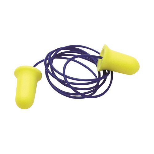 WORKWEAR, SAFETY & CORPORATE CLOTHING SPECIALISTS - Probell Disposable Corded Earplugs Corded - Box of 100 pairs