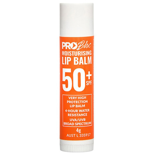 WORKWEAR, SAFETY & CORPORATE CLOTHING SPECIALISTS PROBLOC SPF 50+ Lip Balm 4g