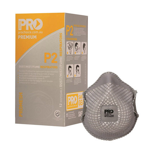 WORKWEAR, SAFETY & CORPORATE CLOTHING SPECIALISTS Dust Masks Promesh P2 - Box of 12