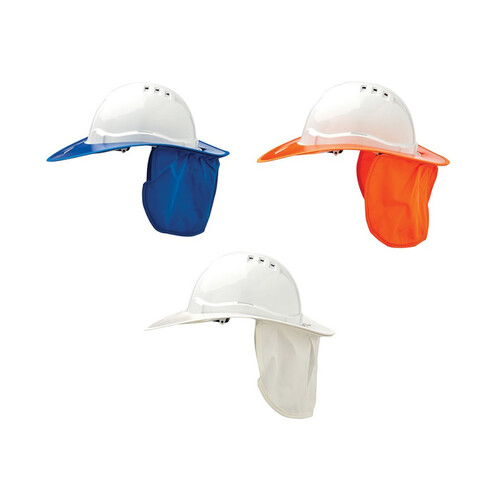 WORKWEAR, SAFETY & CORPORATE CLOTHING SPECIALISTS "SHADE HALO" Hard Hat Brim - Plastic