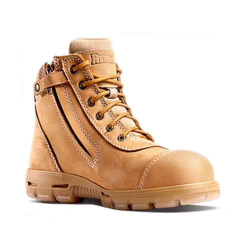 WORKWEAR, SAFETY & CORPORATE CLOTHING SPECIALISTS - Cobar Wheat Nubuck Zip Sided Boot