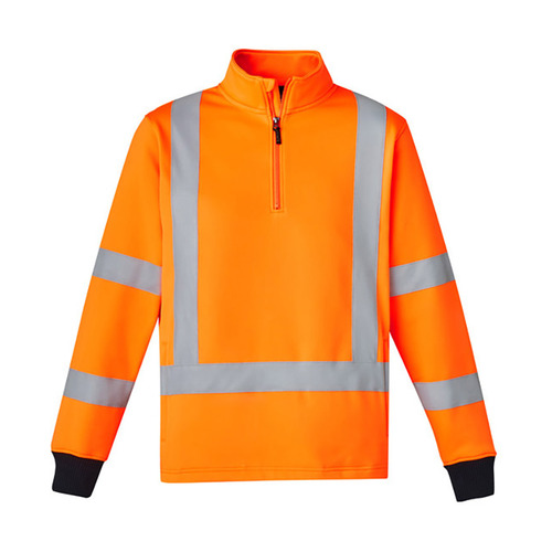 WORKWEAR, SAFETY & CORPORATE CLOTHING SPECIALISTS Unisex Hi Vis X Back Rail Jumper