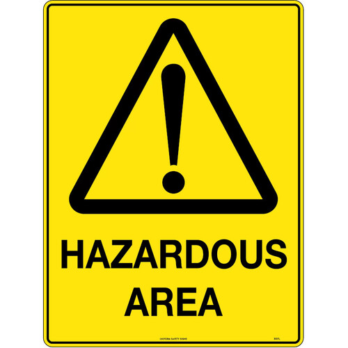 WORKWEAR, SAFETY & CORPORATE CLOTHING SPECIALISTS - 300x225mm - Metal - Hazardous Area