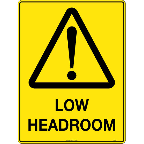 WORKWEAR, SAFETY & CORPORATE CLOTHING SPECIALISTS - 450x300mm - Metal - Low Headroom