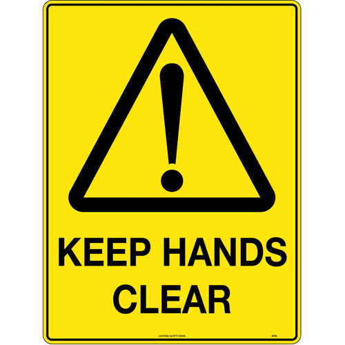 WORKWEAR, SAFETY & CORPORATE CLOTHING SPECIALISTS - 600x400mm - Metal - Keep Hands Clear