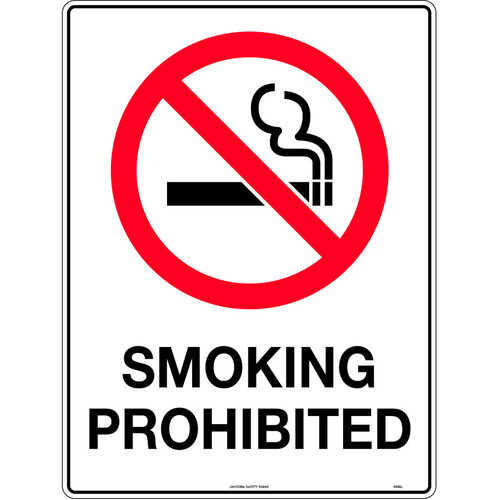 WORKWEAR, SAFETY & CORPORATE CLOTHING SPECIALISTS - 600x400mm - Metal - Smoking Prohibited