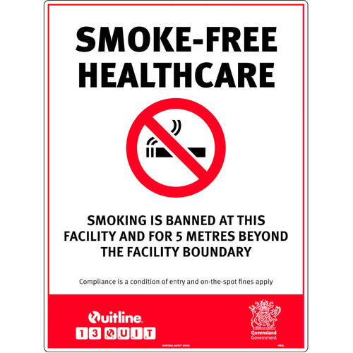 WORKWEAR, SAFETY & CORPORATE CLOTHING SPECIALISTS - 140x120mm - Self Adhesive - Packet of 4 - No Smoking, Within 10 Metres Of Sporting Venue During an U