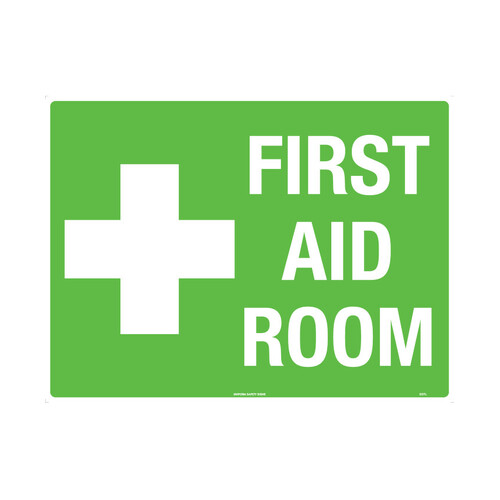 WORKWEAR, SAFETY & CORPORATE CLOTHING SPECIALISTS - 240x180mm - Self Adhesive - First Aid Room