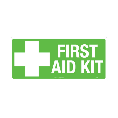 WORKWEAR, SAFETY & CORPORATE CLOTHING SPECIALISTS - 450x200mm - Metal - First Aid Kit