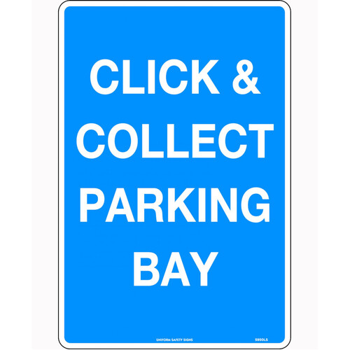 WORKWEAR, SAFETY & CORPORATE CLOTHING SPECIALISTS - 450x300mm - Metal - Click & Collect Parking Bay