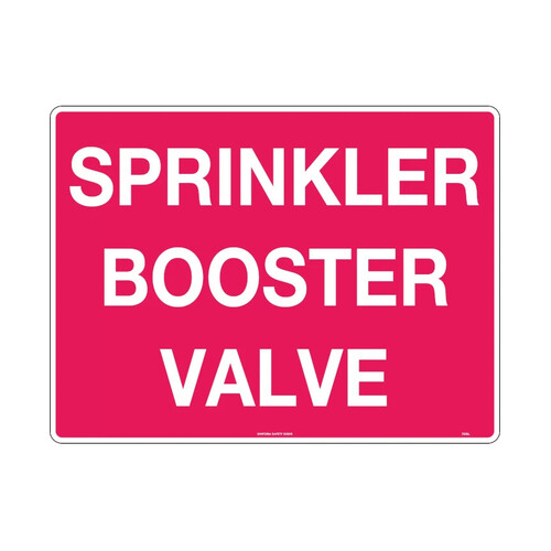 WORKWEAR, SAFETY & CORPORATE CLOTHING SPECIALISTS - 600x400mm - Metal - Sprinkler Booster Valve