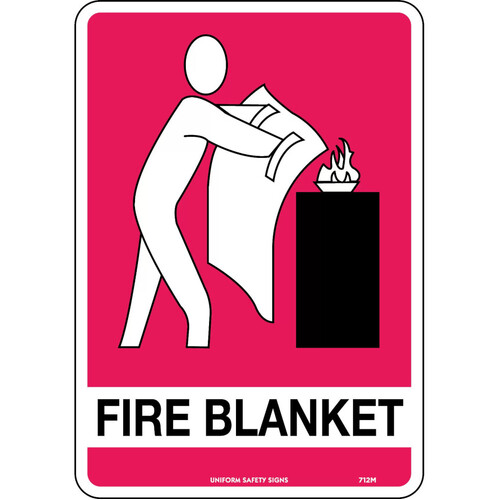 WORKWEAR, SAFETY & CORPORATE CLOTHING SPECIALISTS - 450x300mm - Poly - Fire Blanket