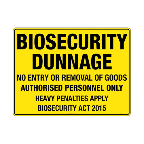 WORKWEAR, SAFETY & CORPORATE CLOTHING SPECIALISTS - 600x400mm - Metal - Biosecurity Dunnage