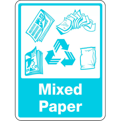 WORKWEAR, SAFETY & CORPORATE CLOTHING SPECIALISTS - 300x225mm - Self Adhesive - Mixed Paper  [With Recycling Picto]