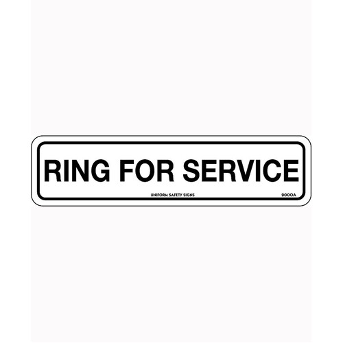 WORKWEAR, SAFETY & CORPORATE CLOTHING SPECIALISTS - 200x50mm - Self Adhesive - Packet of 4 - Ring for Service