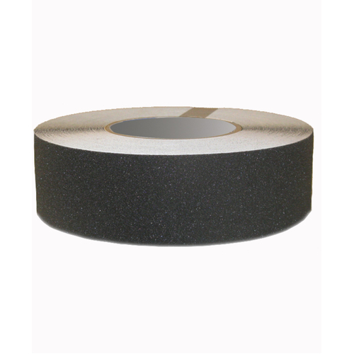 WORKWEAR, SAFETY & CORPORATE CLOTHING SPECIALISTS - 25mm x 18.2mtr - Anti-Slip Tape - Black