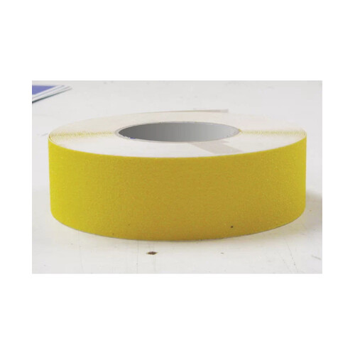 WORKWEAR, SAFETY & CORPORATE CLOTHING SPECIALISTS - 25mm x 18.2mtr - Anti-Slip Tape - Yellow