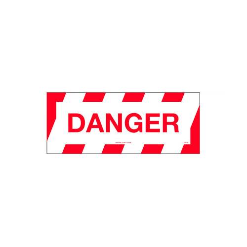 WORKWEAR, SAFETY & CORPORATE CLOTHING SPECIALISTS - 450x200mm - Anti Slip Floor Graphics - Danger