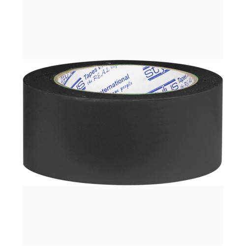 WORKWEAR, SAFETY & CORPORATE CLOTHING SPECIALISTS - 48mm x 33mtr - Floor Marking Tape - Black