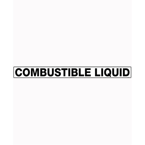 WORKWEAR, SAFETY & CORPORATE CLOTHING SPECIALISTS - 1500x150mm - Metal - Combustible Liquid