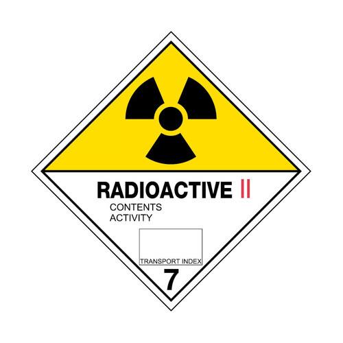 WORKWEAR, SAFETY & CORPORATE CLOTHING SPECIALISTS - 100x100mm - Self Adhesive - Pkt of 6 - Radioactive II