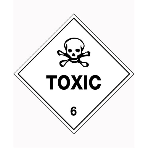 WORKWEAR, SAFETY & CORPORATE CLOTHING SPECIALISTS 270x270mm - Metal - Toxic 6