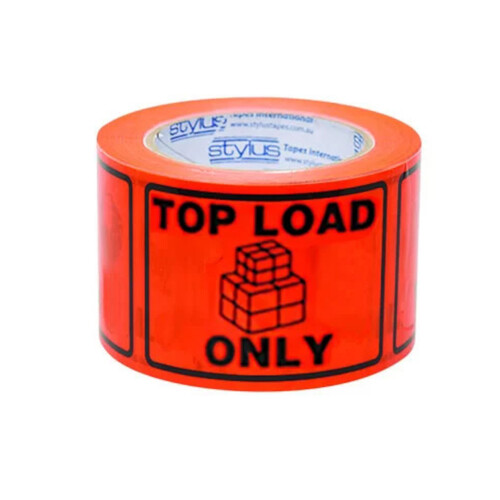 WORKWEAR, SAFETY & CORPORATE CLOTHING SPECIALISTS - 100x75mm Perforated Packing Labels - Top Load Only (roll 500)