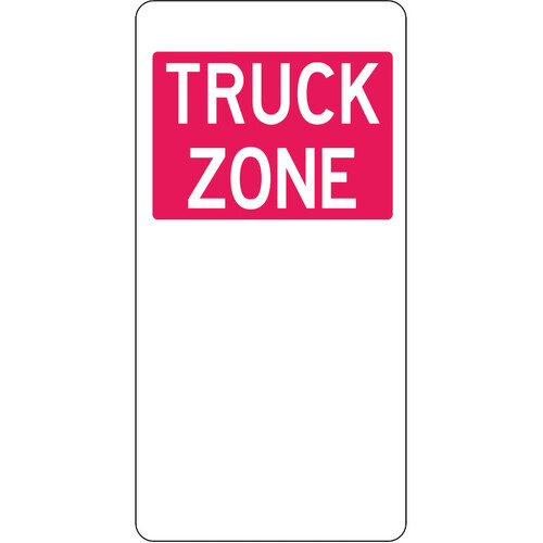 WORKWEAR, SAFETY & CORPORATE CLOTHING SPECIALISTS - 225x450mm - Aluminium -Truck Zone