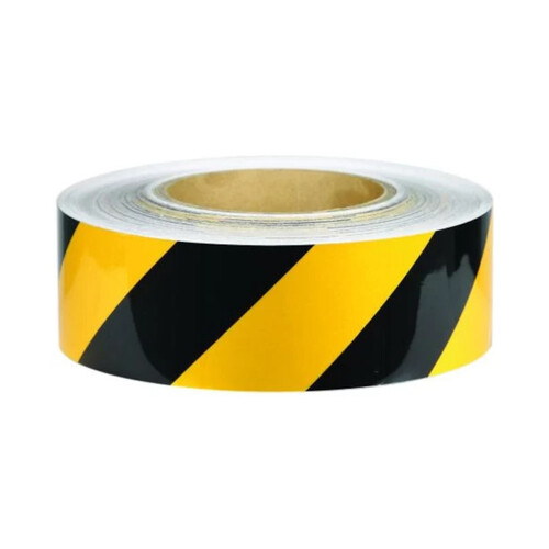 WORKWEAR, SAFETY & CORPORATE CLOTHING SPECIALISTS - 50mm x 5mtr - Class 2 Reflective Tape - Yellow