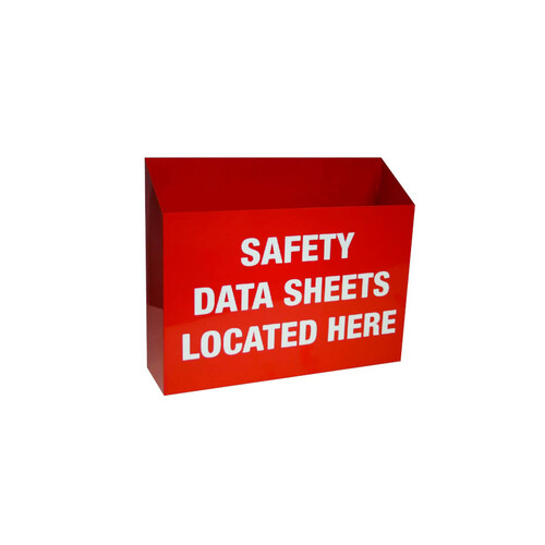 WORKWEAR, SAFETY & CORPORATE CLOTHING SPECIALISTS - 370x300mm Steel - SDS Indoor Station  (x100mm Deep)  Suits x2 SDS Folders