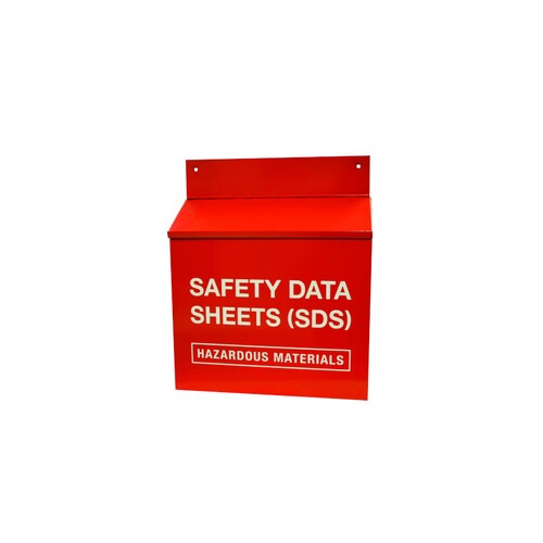 WORKWEAR, SAFETY & CORPORATE CLOTHING SPECIALISTS - 450x450mm Steel - SDS Outdoor Station with lid  (x125mm Deep)