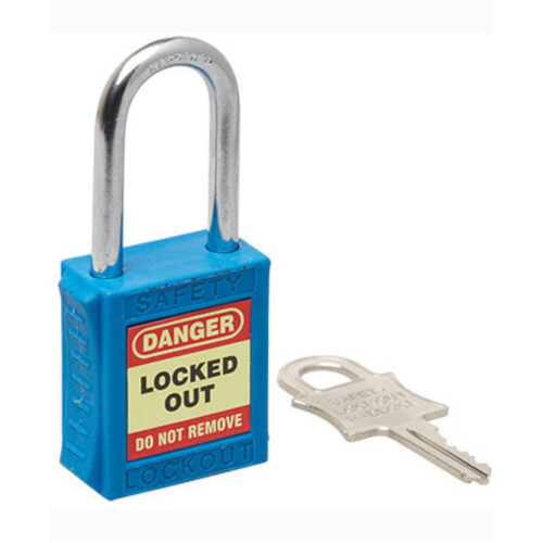 WORKWEAR, SAFETY & CORPORATE CLOTHING SPECIALISTS - 42mm Premium Blue Safety Lockout